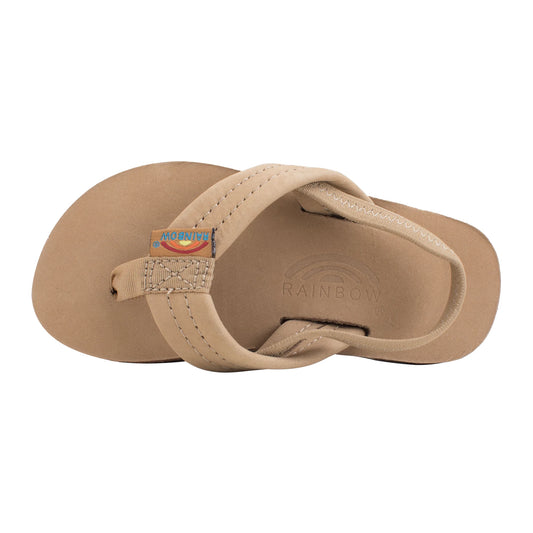 Rainbow Kid's Premier Leather Sandals in Sierra Brown