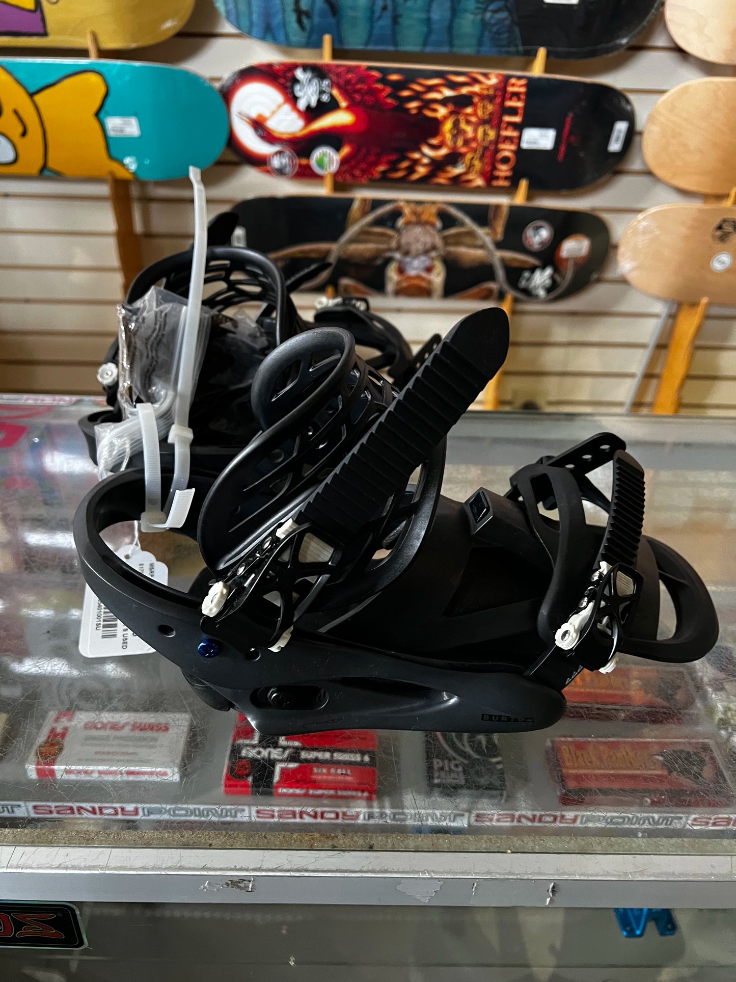 Burton Women's Citizen Re:Flex Snowboard Bindings Black Small USED