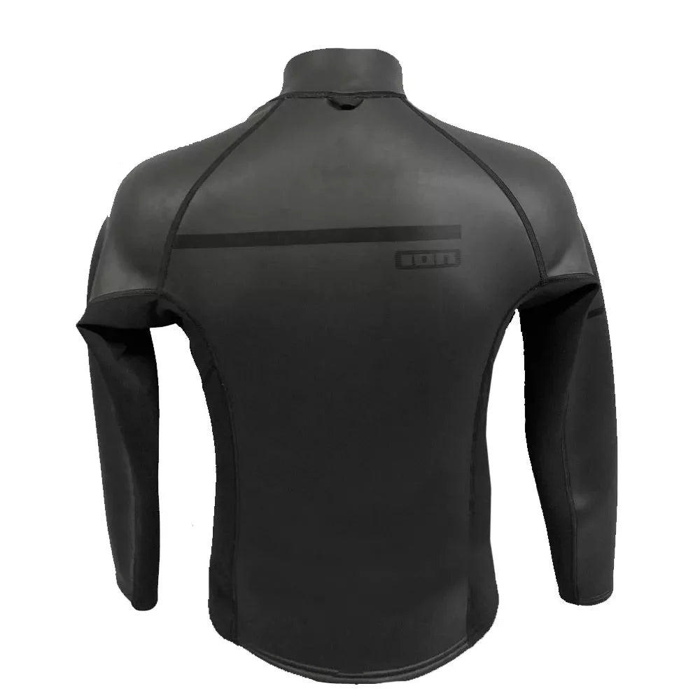 Ion Men's Neo Zip Top Black Small Mens Rashguard – Image 2
