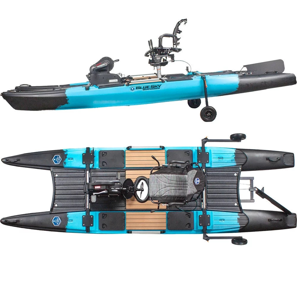 Jackson Kayaks Bluesky Boatworks 360 Angler 13 Storm – Image 1