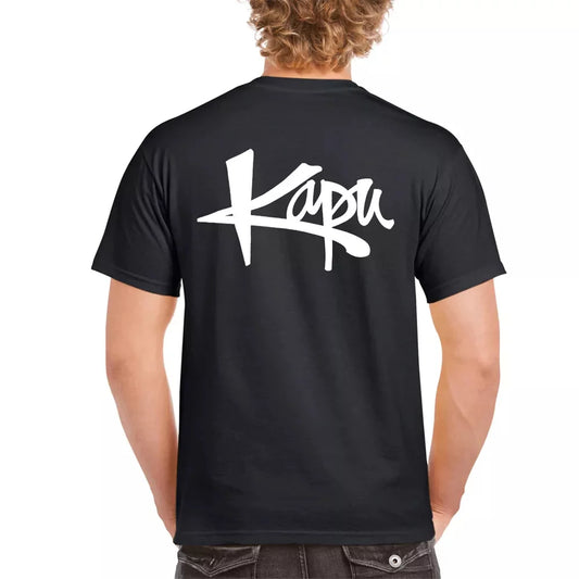 Kapu Logo Tee Shirt Black Medium Mens Shirts – Image 2