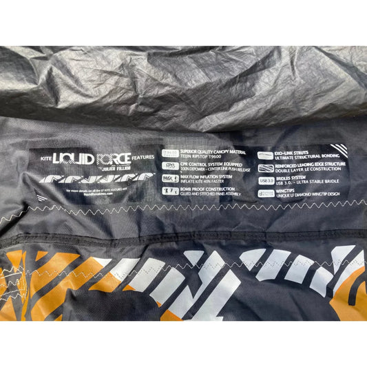 Liquid Force NRG Light Breeze 16m Kite USED Kiteboarding Kite – Image 1