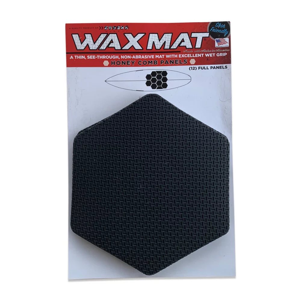 Misc Honeycomb Wax Mat Kit Black 12pk Surf Accessory – Image 1