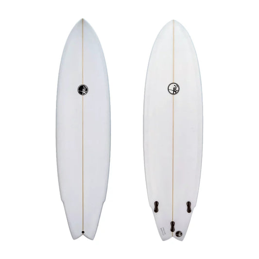 Muzzy Wing Swallowtail Surfboard 6'8 – Image 1