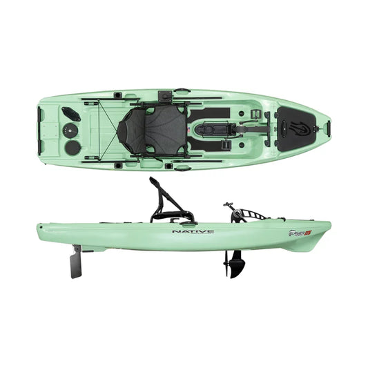 Native Watercraft Slayer Propel 10 LTE Andros Green Kayak – Image 1