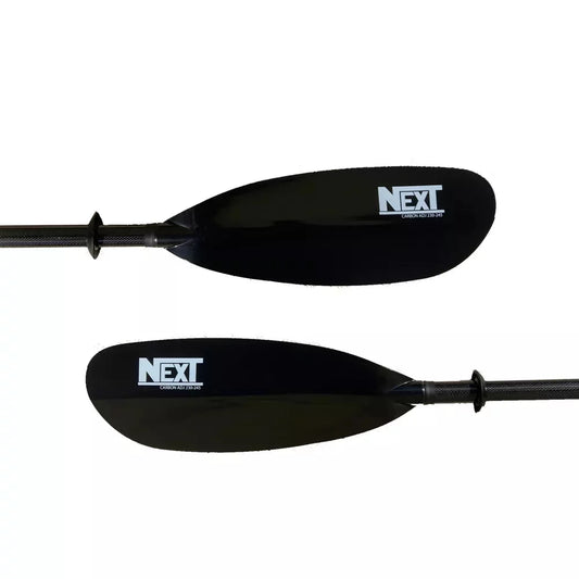 NEXT Carbon Adjustable Two Piece Kayak Paddle 230-240 Black – Image 1