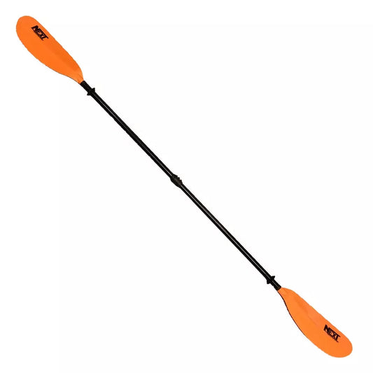 NEXT Fiberglass Adjustable Two Piece Kayak Paddle 230-240 Orange – Image 2