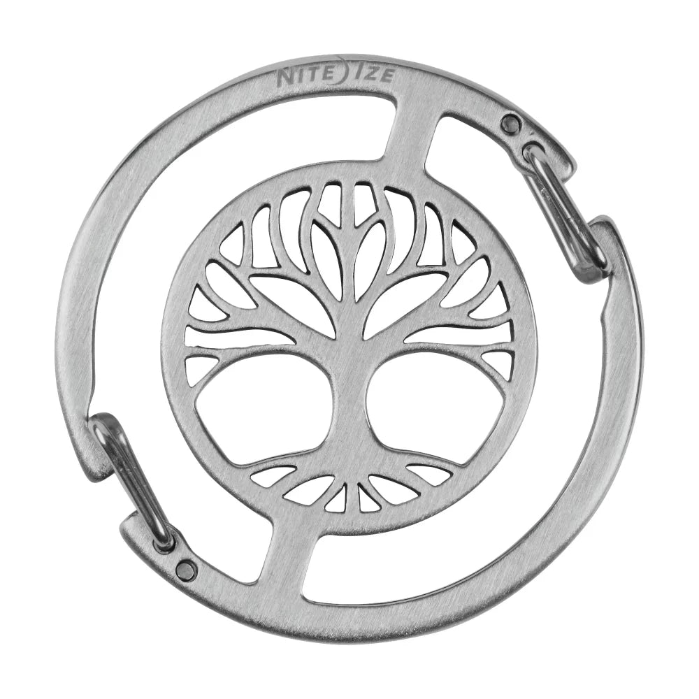 Nite Ize Medallion™ Tree of Life Key Carabiner Car Accessory – Image 1