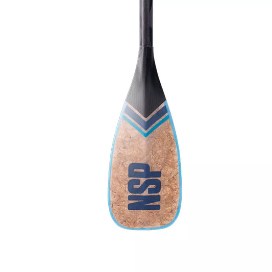NSP 2 Piece Allround 30% Carbon Coco Hybrid Adjustable Paddle 86 SUP Paddle – Image 1