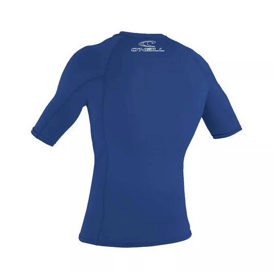 O'Neill Basic Skins UPF 50+ Short Sleeve Rash Guard Pacific Medium Mens Rashguard – Image 2