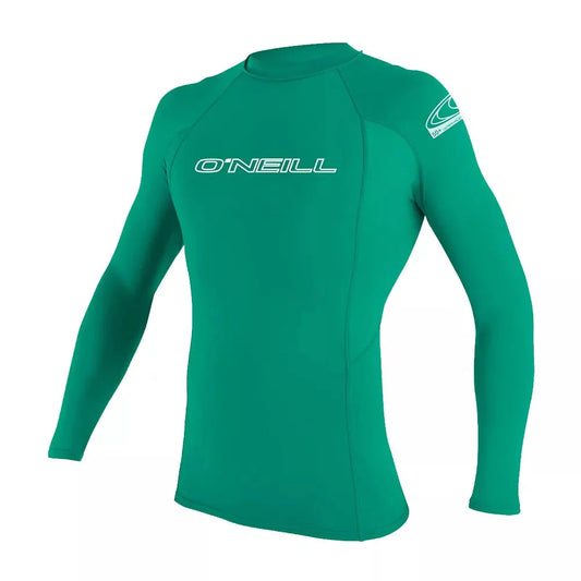 O'Neill Youth Basic Skins Long Sleeve Fitted Sun Shirt Seaglass Kids Rashguard – Image 1
