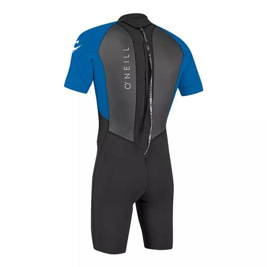 O'Neill Youth Reactor2 3/2mm Back Zip Spring Suit Black/Blue Springsuit – Image 2