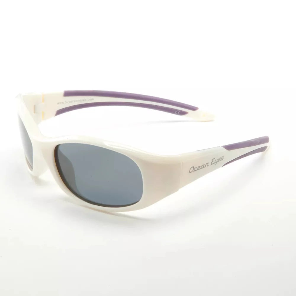 Ocean Eyes Sand Piper Kids Sunglasses White/Purple Mens Sunglasses – Image 1