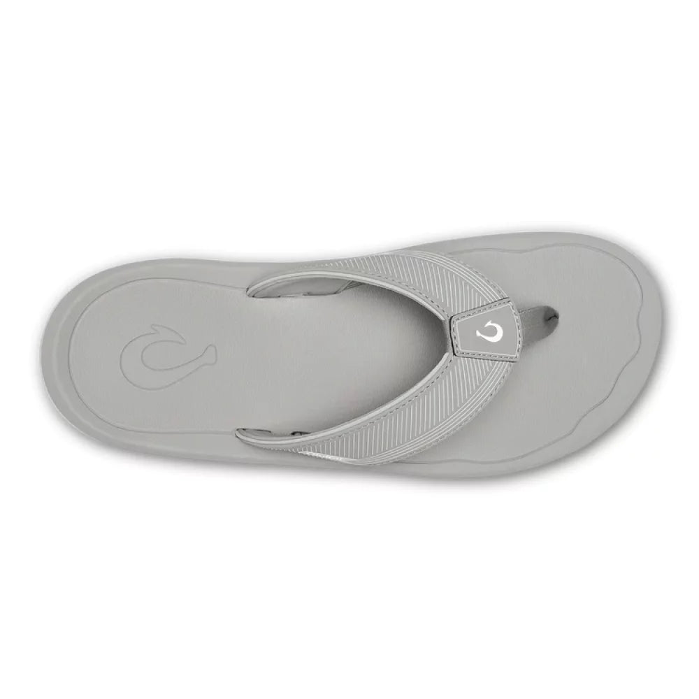 Olukai ʻAhi Kai Ash / Ash Mens Sandals – Image 9