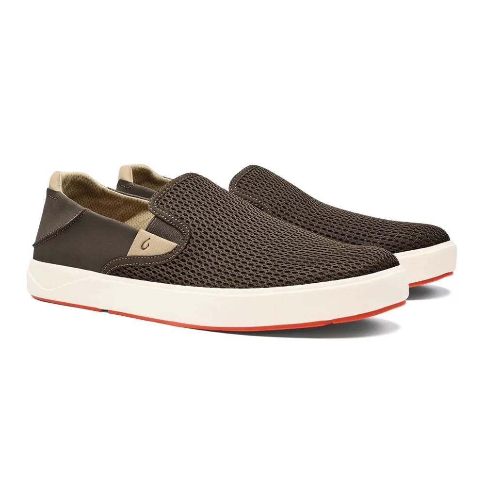 OluKai Lae'ahi Slip-On Sneakers Kona Mens Shoes – Image 1