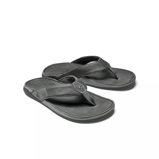 Olukai Tuahine Sandal Stone Mens Sandals – Image 1