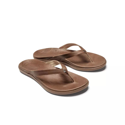 Olukai Women's Honu Sandal Tan Womens Sandals – Image 1