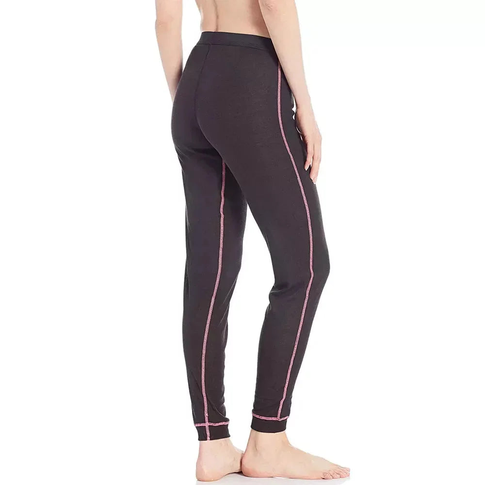 PolarMAX Womens' Max Ride Pant Black/Pink XL – Image 2