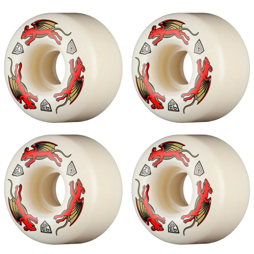 Powell Peralta Skateboard Wheels 54mm x 34mm Dragon Formula 93A