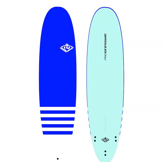 Progressive Boards Soft Top Funshape Surfboard 8'6 Stand Up Paddle Board – Image 1