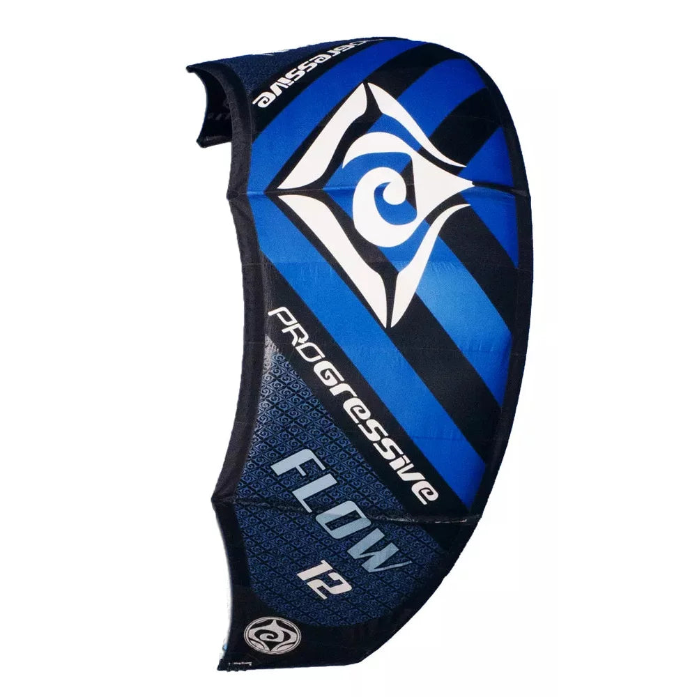 Progressive Flow Kite Complete Blue Kiteboarding Kite – Image 1