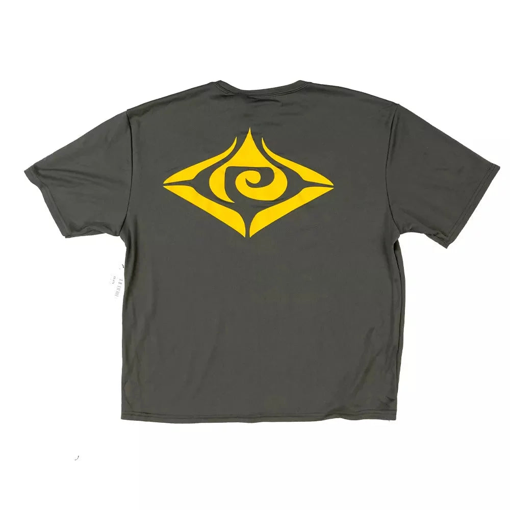 Progressive Short Sleeve Sun Shirt Graphite Large Mens Rashguard – Image 2