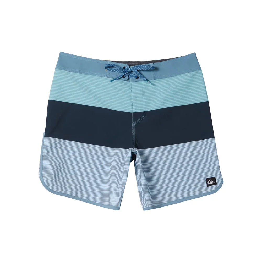 Quiksilver Surfsilk Tijuana 19" Boardshorts Blue Shadow Mens Boardshorts – Image 1