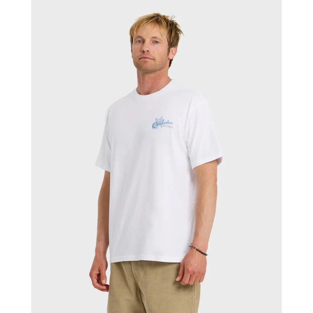 Quiksilver Waterman Lady Ukulele Short Sleeve T-Shirt Mens Shirts – Image 9