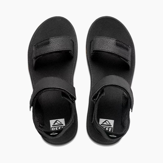 Reef Fanning Baja Sandals Black/Silver Mens Sandals – Image 1