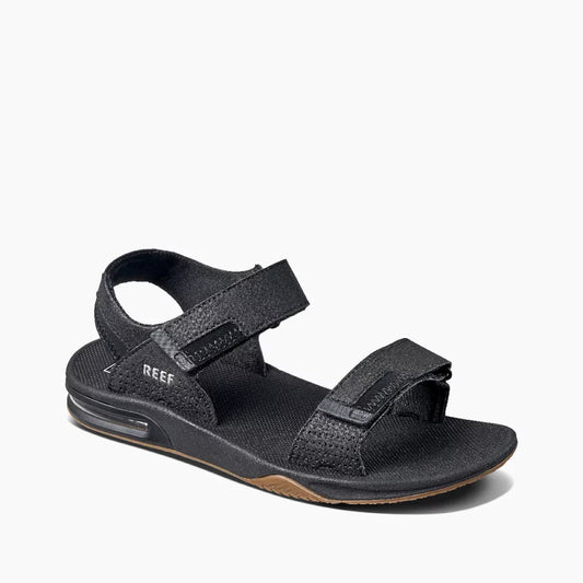 Reef Fanning Baja Sandals Black/Silver Mens Sandals – Image 2