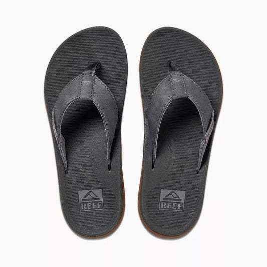 Reef Men's Santa Ana Sandals Grey Mens Sandals – Image 1
