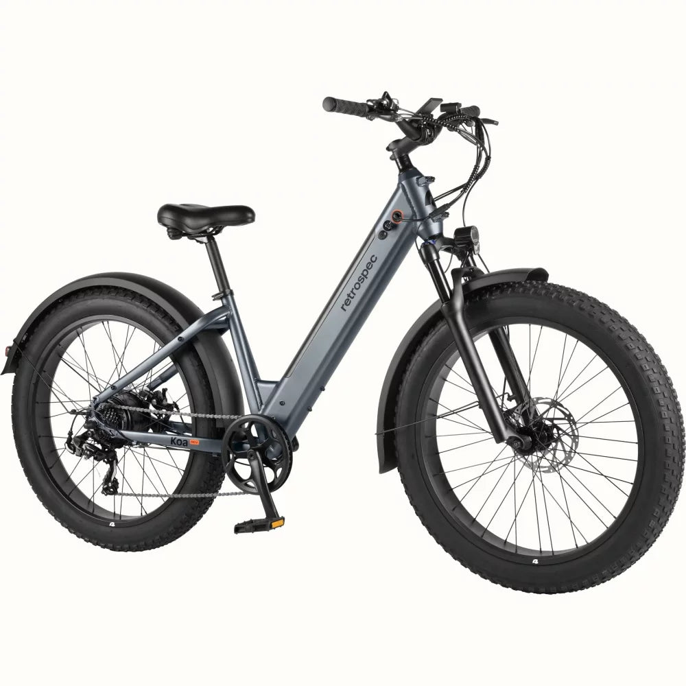 Retrospec Koa Rev 2 Fat Tire Electric Bike - Step Through – Image 1