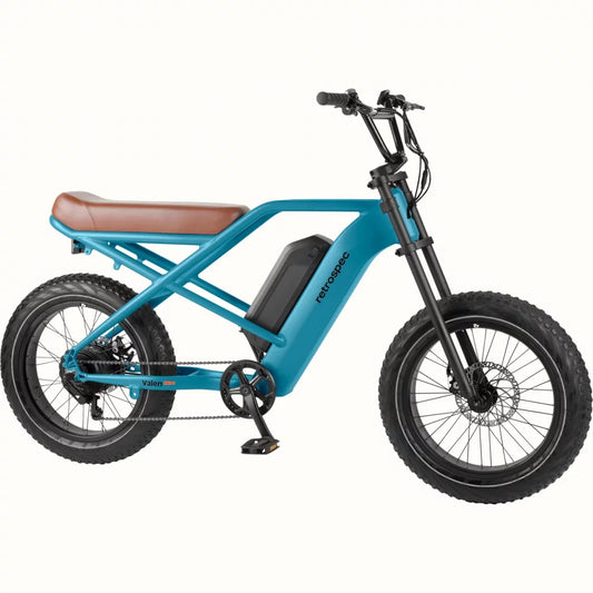 Retrospec Valen Rev 2 Fat Tire Electric Bike – Image 1