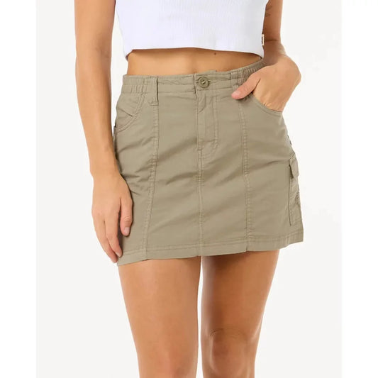 RipCurl CRUISIN CARGO MINI SKIRT Womens Dresses – Image 1