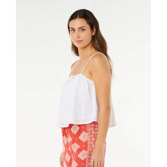 RipCurl Oasis Broderie Top Womens Shirt – Image 2