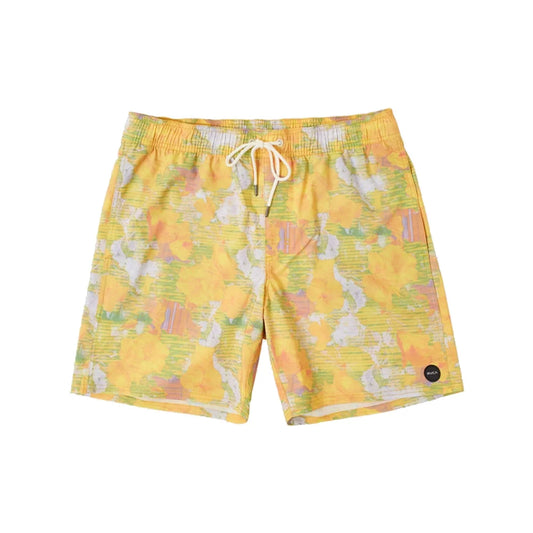 RVCA Barnes Elastic 17" Boardshorts Bamboo Small Mens Boardshorts – Image 1