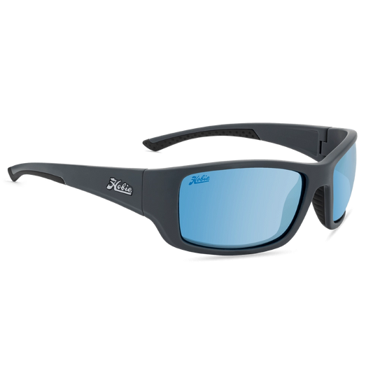 Hobie Eyewear Everglades Float Satin Grey Frame With Cobalt Lens