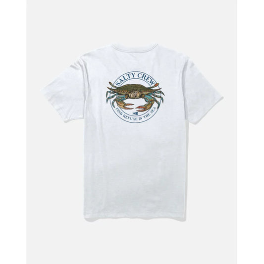 Salty Crew Jimmy Tee - White Mens Shirts – Image 2