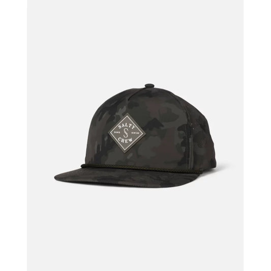 Salty Crew Long Range Tech Snapback - Camo Mens Hats – Image 3