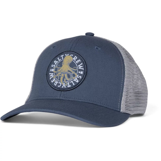 Salty Crew Salty Ridge Tentacles Retro Trucker Mens Hats – Image 1