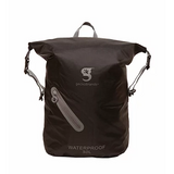 Geckobrands 30L Waterproof Lightweight Backpack Black/Grey
