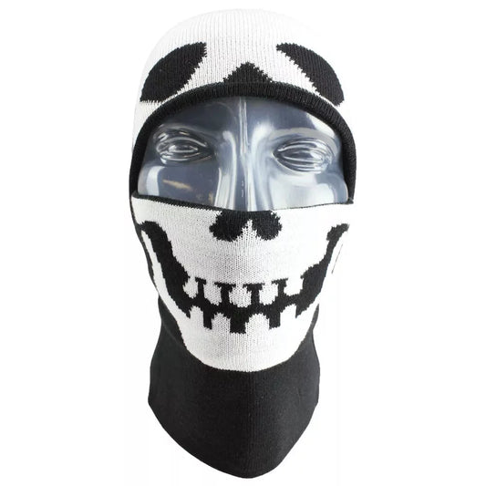Seirus Jr. Headzo BL/WH/Skull Snow Headwear – Image 1