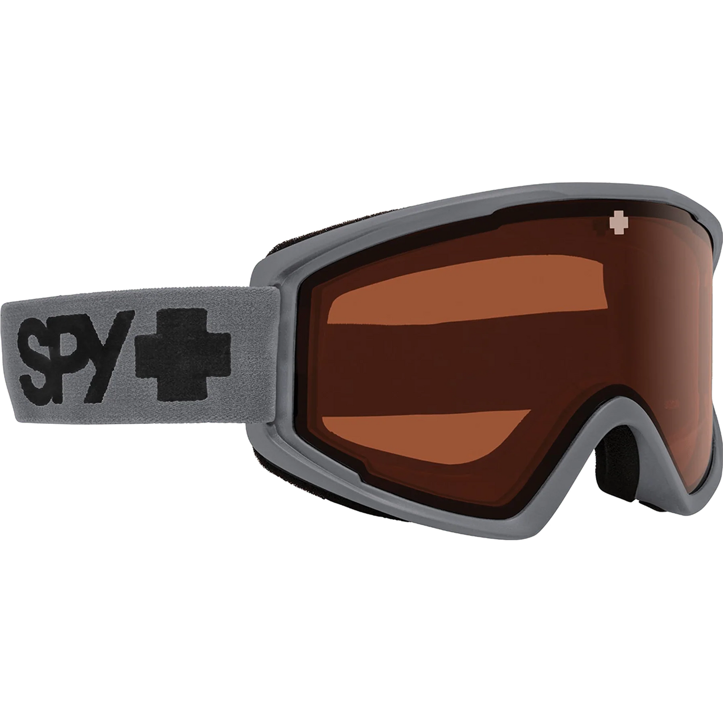 SPY Crusher Elite Eco Gray Snow Goggles - HD Persimmon Lens