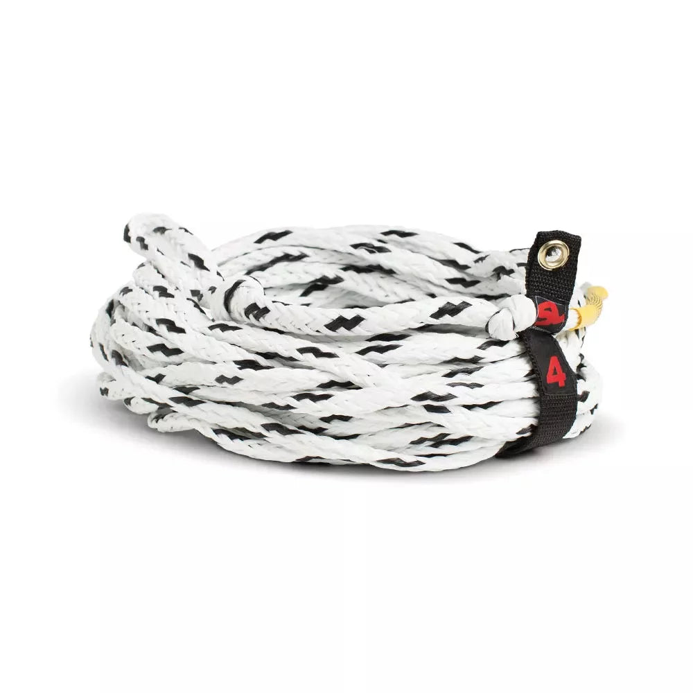 Straight Line Sports Straight Line Supreme 4 Person Tube Rope White Wakeboard Accessory – Image 1