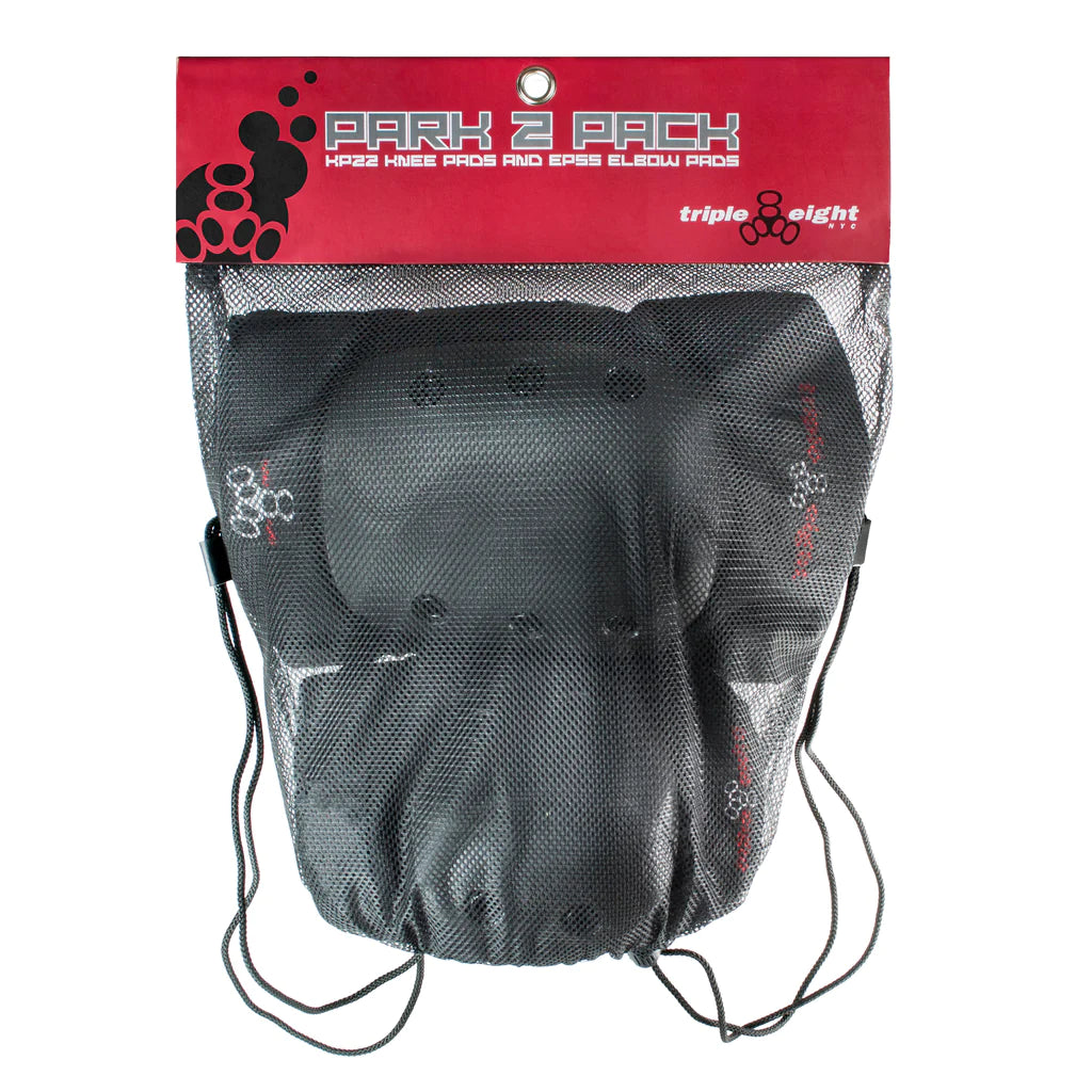 Triple 8 Park 2 Pack Knee & Elbow Pads XL