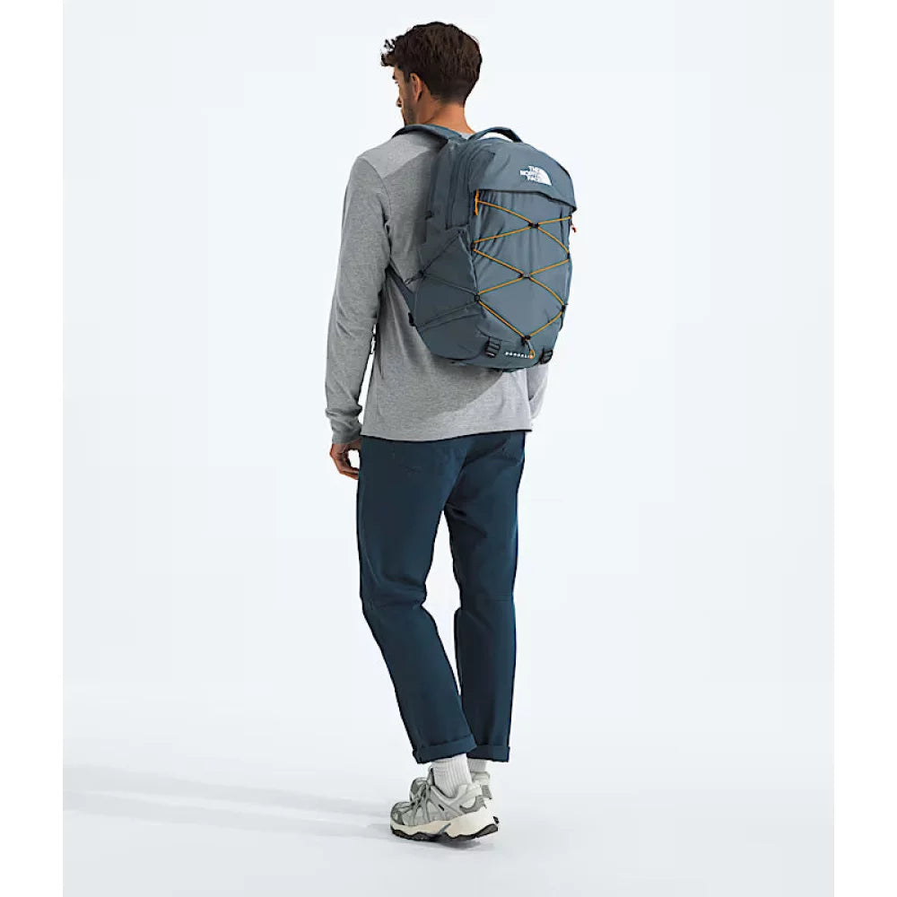 The North Face Borealis Granite Grey-Dust Orange Backpack – Image 6