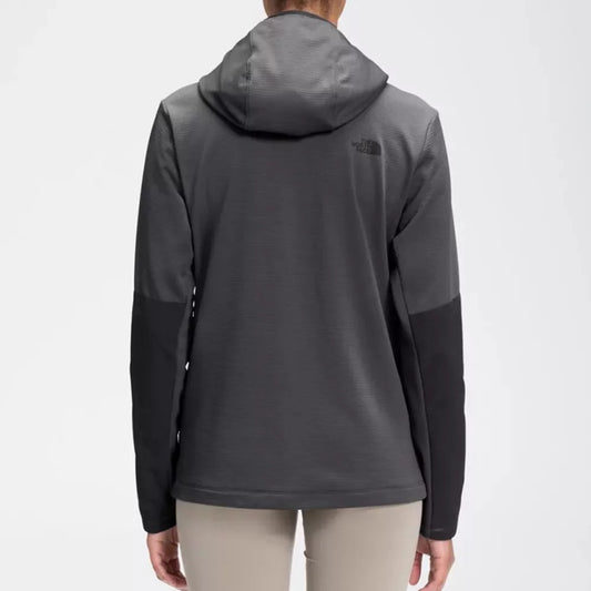 The North Face Women's Wayroute Pullover Hoodie Asphalt Grey/TNF Black Large Womens sweater – Image 2