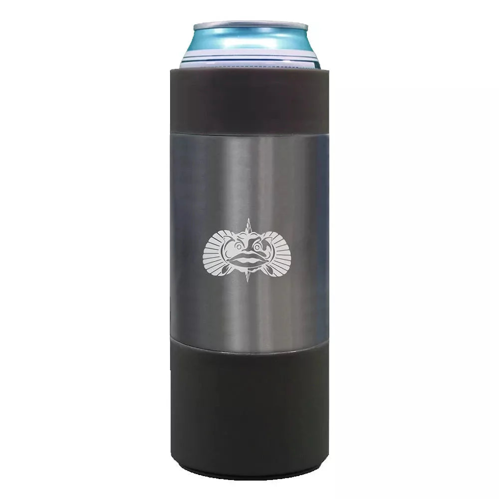 Toadfish Non-Tipping Slim Can Cooler Graphite Cup – Image 1