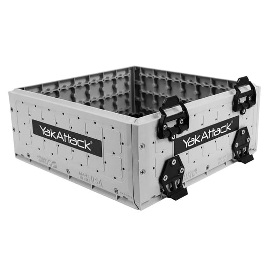 YakAttack 13x13 ShortStak Upgrade Kit for BlackPak Pro, Overcast Grey Kayak Fishing Accessory – Image 2