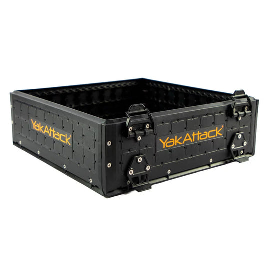 YakAttack 16x16 ShortStak Upgrade Kit for BlackPak Pro, Black Kayak Fishing Accessory – Image 1